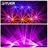 YUER™️ LED 150W Beam Spot Zoom Wash 3in1 Moving Head Lighting DMX512 For Dj Disco Night Club Wedding