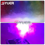 YUER™️ NEW 600W double fog machine Mist machine Wedding bar stage atmosphere props smoke machine spray effect dry ice machine