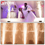 YUER™ 750W Cold Spark Firework Machine For DJ Wedding Celebration Dmx And Remote Control Spark Fountain Sparkular Machine