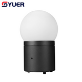 YUER™️ Battery Wireless Waterproof 6X15W RGBWA-UV 6IN1 LED Par Light With Swedish wireless mode APP Control 2.4G Wireless DMX512 For DJ Disco Stage Indoor Bar