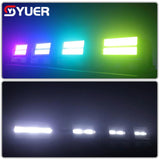 YUER™️ LED RGB 3in1 Beam Strobe Lights DMX Controller Moving Head Super Bright Dj Disco Party Washing Bar Strobe Stage Lighting Effects