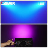 YUER™️ 21X15W RGBW 4 in 1 LED Flood Wash Lights DMX512 Stage Light Party Wedding DJ Disco