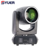 YUER™️ Mini 200W LED Moving Head Light Beam Spot 18 Rotating Prisms With Ring Dj Dmx Stage Light Effect Light Disco Dj Bar Wedding Club