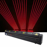 YUER™️ 8 Eyes Full Color RGB Laser Bar Light DMX512 Stage Strobe Effect Projector DJ Disco Party Dance Floor Bar Club Music Restaurant