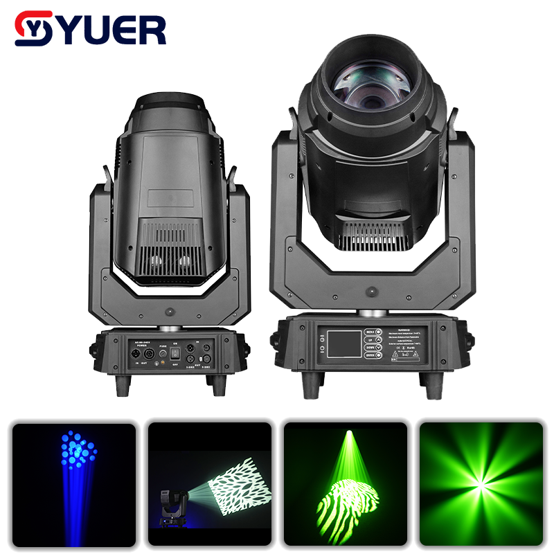 YUER™ IP66 Waterproof 650W LED Beam Spot Wash Moving Head Light With CMY CTO Rainbow Focus Frost Effect DMX512 For DJ Disco Wedding Event Party Bar Club
