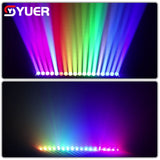 YUER™️ Copy ROBE 18x40W RGBW LED ZOOM BAR Scanning Point Control Moving Head Beam Light For Party KTV Disco DJ