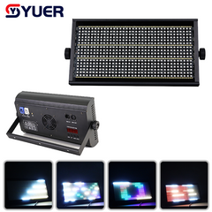 YUER™ 96+48 Segments RGB Cold/Warm White Strobe Light Wash Effect DMX512 For DJ Disco Party Bar Club Wedding Stage Lighting