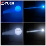 YUER™️ 330W LED Follow Spot Light 6 Colors + White Light LED Follow Tracker With Flight Case For Wedding Theater DJ Party Performance