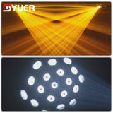 YUER™️ NEW Mold 100W LED Disco Ball Reflection Roller Light With Spot Strobe Effects DMX512 DJ Party Bar Show Wedding Stage Lighting