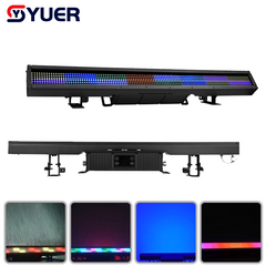 YUER™️ IP67 Waterproof 672x0.3W RGB+112x3W White Long Strip Strobe Light Racing Fash Misting Effect ACEM DMX Channel RDM For DJ Disco Party Wedding Dance Floor Music