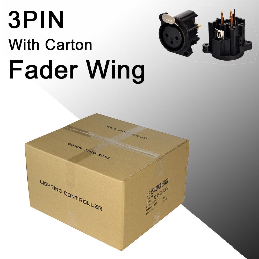 YUER™️ Professional Fader Wing With Dust Boot Professional For DJ Party Disco Bar Light Show Stage Lighting Console Equipment