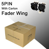 YUER™️ Professional Fader Wing With Dust Boot Professional For DJ Party Disco Bar Light Show Stage Lighting Console Equipment