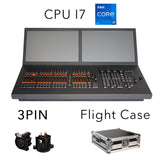 YUER™️ I5/I7 128G/256G Grand Light Console  Pro Version Black Horse DMX Stage Lighing Controller ONpc Software for Moving Head Light