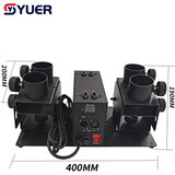 YUER™️ Four-headed Concierge Flower Director Confetti Machine DMX Control For DJ Disco Party Stage Effect Light Nightclub Bar Light