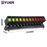 YUER™️Standard Edition LED 12X60W RGBW 4in1 Moving Head BEAM WASH Light Single Swing DMX512 For DJ Disco Party Stage Effect Lighting Night Club Bar Light