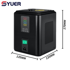 Máquina de fuegos artificiales de chispa fría YUER™ MINI 350W Control remoto inalámbrico para DJ Boda Celebración DMX y control remoto Fuente de chispa Máquina Sparkular