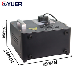 YUER™ LED 1500W Fog Smoke Machine Remote Control DMX512 For Stage Christmas Disco Nightclub Party