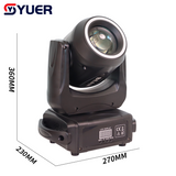 YUER™️LED 150W Beam Spot Moving Head Light With Ring 18 Prisms DMX512 For Stage Light Effect Light Disco Dj Bar