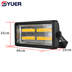 YUER™NEW LED 4X40W COB+36X1W RGB 3IN1 Strobe Light Voice Control DMX512 For Stage Lighting Party Dj Disco Concert Live Show Horse Racing Lamp