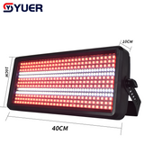 YUER™️ 270X0.2W+RGB 3IN1+180X0.5W White LED Strobe Light DMX512 For DJ Disco Stage Wedding Music Party Bar Indoor