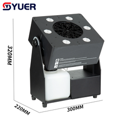 YUER™️LED RGBW 4in1 Concert Party Stage effect Bubble Machine Remote Control DMX512 For DJ Disco Bar Wedding Club
