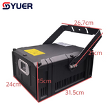 YUER™️ NEW Waterproof 30W RGB Laser Light ILDA DMX512 Animation Beam Scanner Stage 3D Laser Outdoor Projector Dj Disco Party Park
