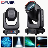 YUER™️New 380w Spot king Moving HeadLight With LED Ring 8+16+24 prisms Rotating+Rainbow Effect Dmx for Stage Light Effect LightDisco D] Bar