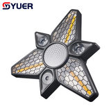 YUER™ 3X80W Golden Retro Light + 36X1W RGB 3in1 Strobe Effect + 3X25W RGBW 4in1 Beam Effect Stage Light DMX512 For DJ Party Flashing Lights Dance Club Disco Stage Effect Light