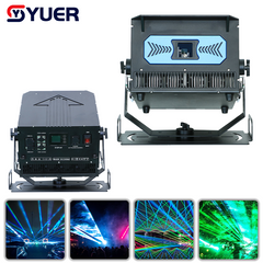 YUER™ Waterproof Outerdoor 30W 40W 50W 60W RGB Animation Laser Light 40Kpps Beam Patter Effect ILDA DMX512 Control For DJ Disco Party Bar Club Wedding Stage Effect Lighting