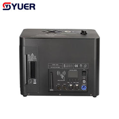 YUER™️ NEW Mold 2400W LED RGB Fog Sparkle 2in1 Machine DJ Spark Machine For DJ Disco Party Family Leisure Parties Light Smoke column