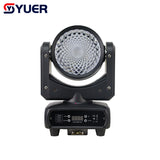 YUER™️ 120W RGBW LED Moving Head Light Wash Effect Color Macro for DJ Disco Party Nightclub Performance Show Bar Wedding Stage Light