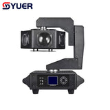 YUER™️ Lighting Super Bright UFO 6x40W LED Moving Head Light DMX 512 Rotate Meteor Beam Effect Lights For Party DJ Stage Show