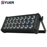 YUER™️ New mold 24X4W 48X1.5W LED PAR Light  disco light RGBW par DMX512 Piecewise Strobe LED wash light stage Effect dj bar equipment